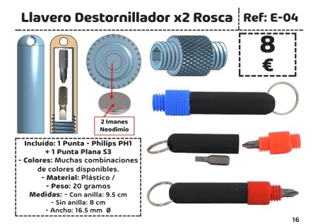 catalogo super llaveros a5