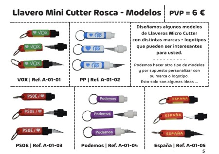 catalogo super llaveros a5