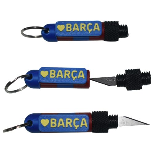 foto de mini cutter futbol club barcelona
